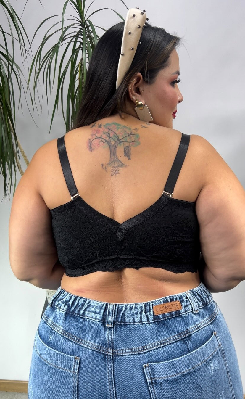Brasier Rosa Negro