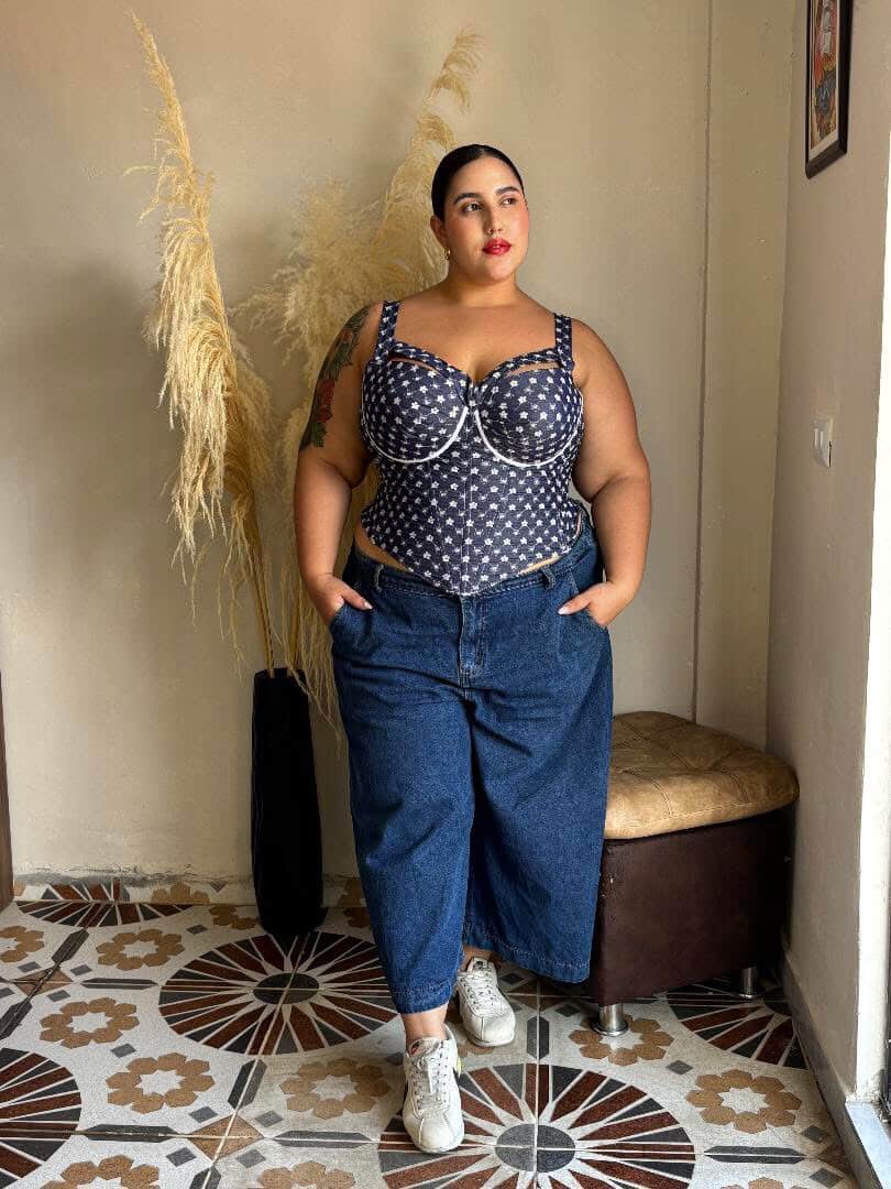 Corset Blueberry cream