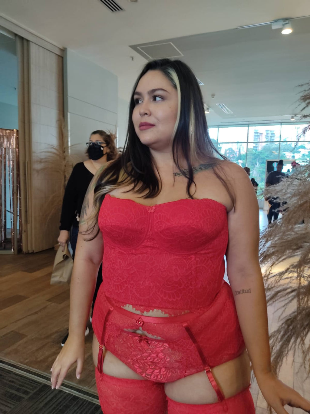 Corset Rose Red