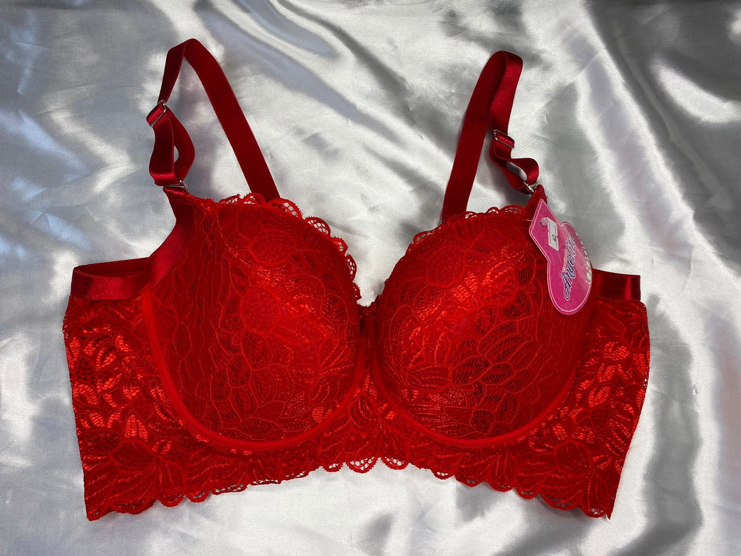 Brasier Jolie Rojo Talla 40