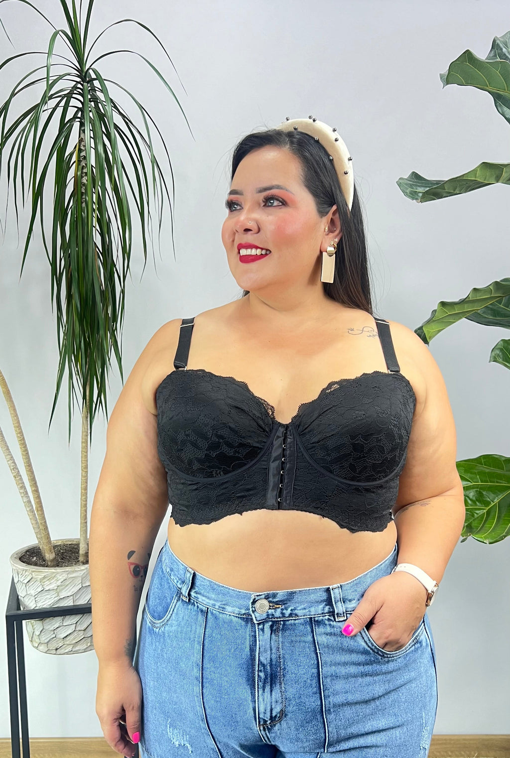 Brasier Rosa Negro
