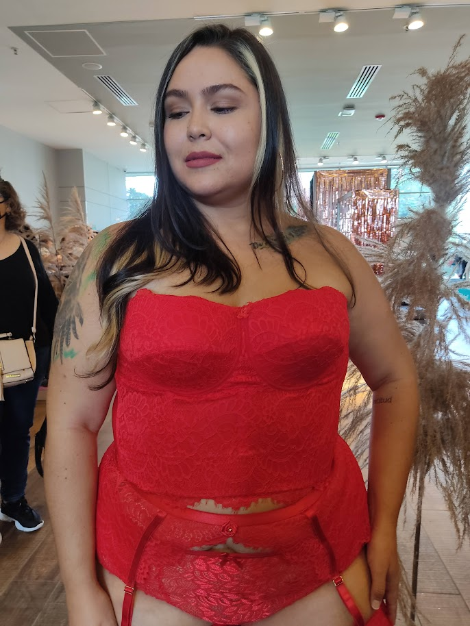 Corset Rose Red