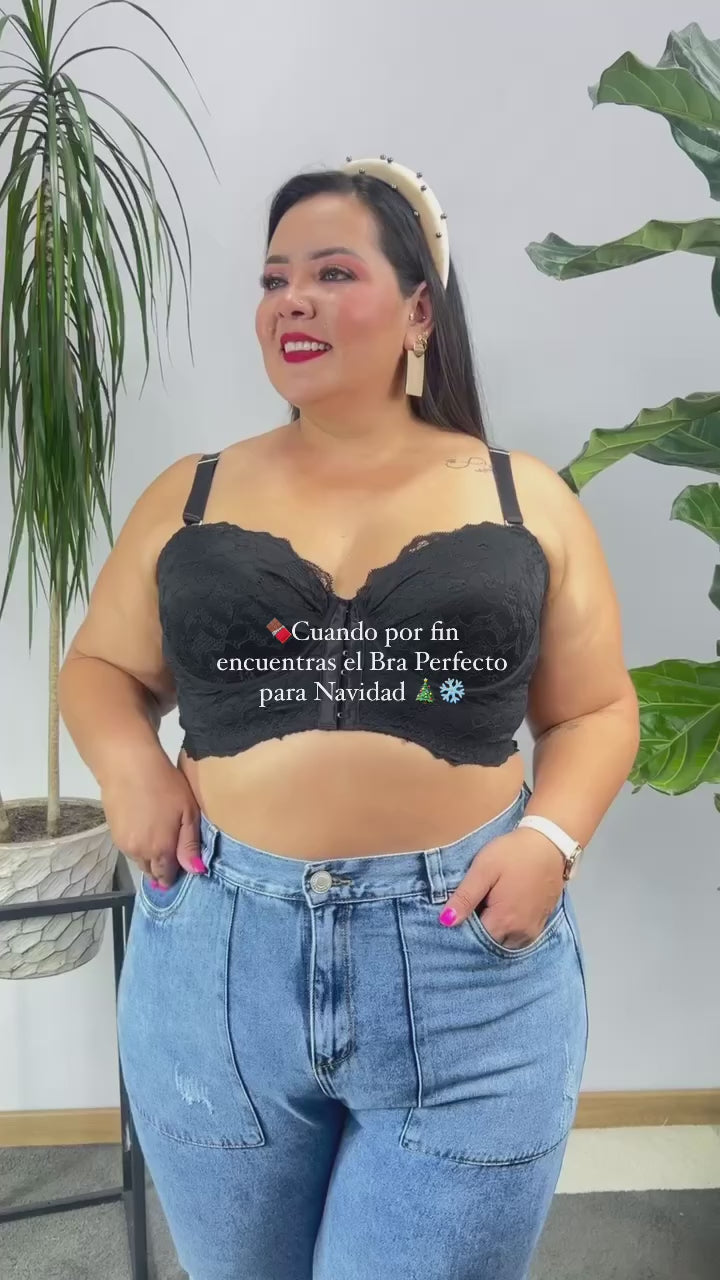 Brasier Rosa Negro
